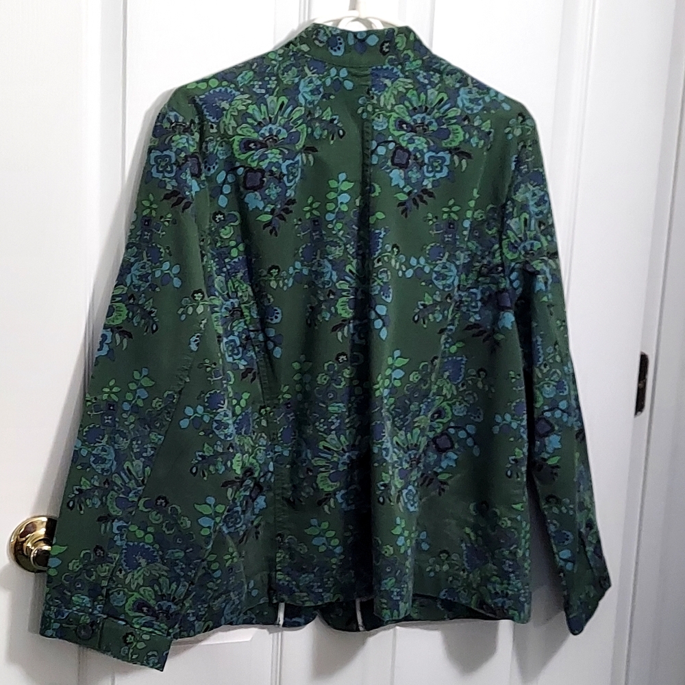 Charter Club Floral Jacket - Picture 2 of 12